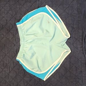 Nike blue dry fit running shorts
